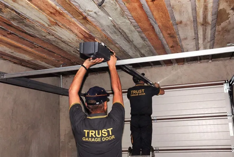 Garage door opener motor and logic board repair
